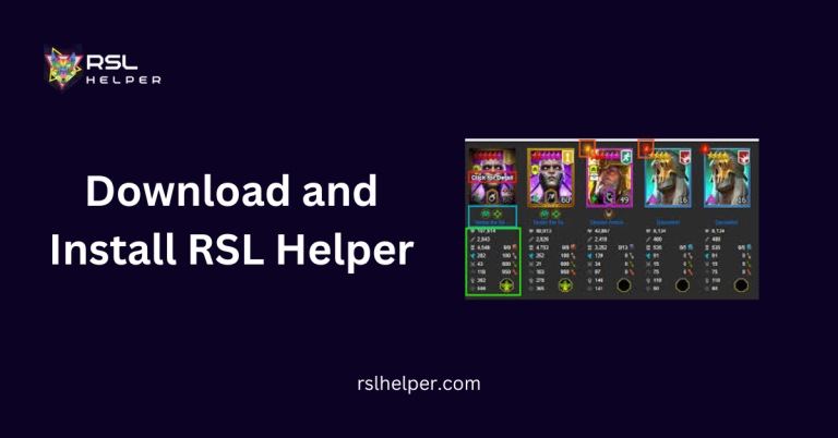 Download and Install RSL Helper