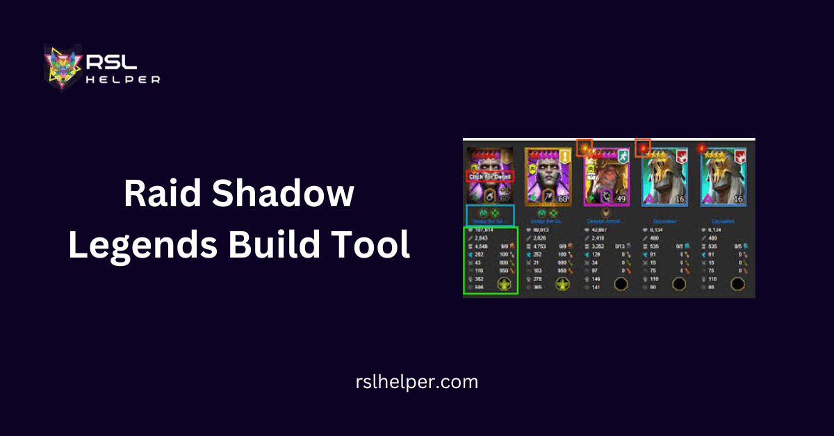 Raid Shadow Legends Build Tool
