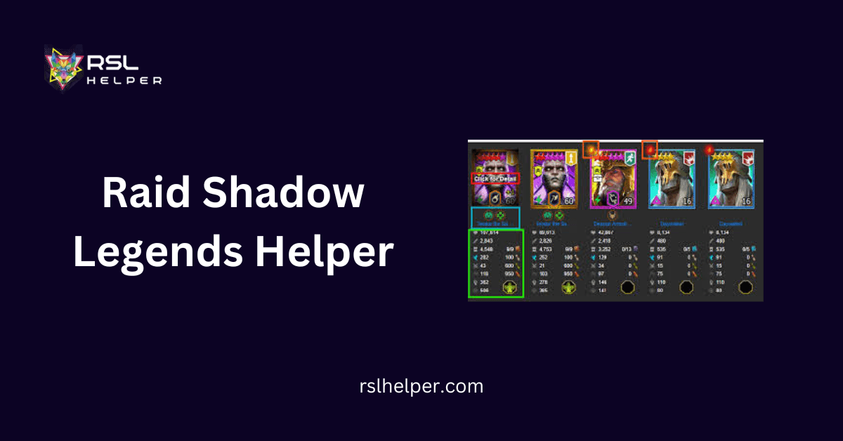 Raid Shadow Legends Helper