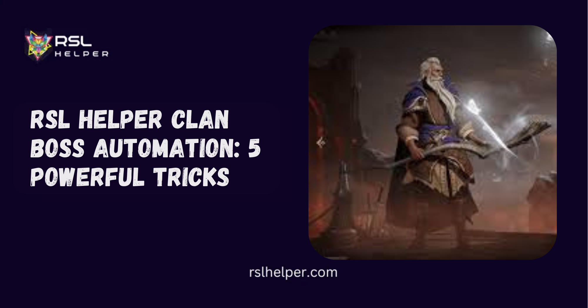RSL Helper Clan Boss Automation 5 Powerful Tricks