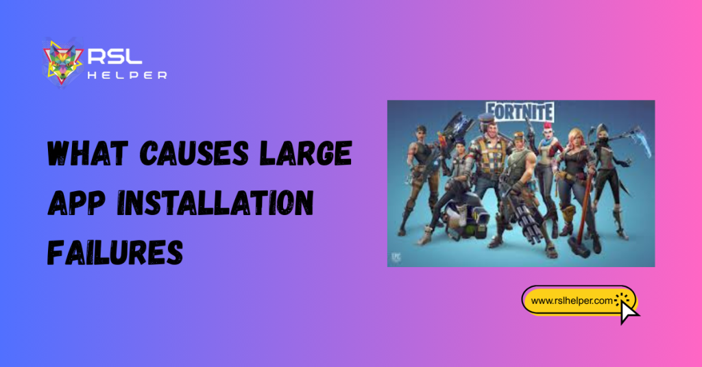 What Causes Large App Installation Failures