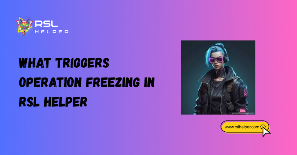 What Triggers Operation Freezing in RSL Helper
